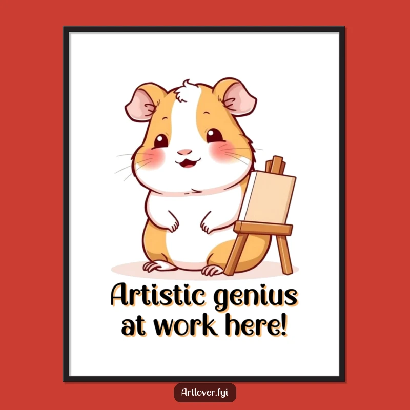 Free Printable Guinea Pig Wall Art: Funny Downloadable Decor for Your Gallery!