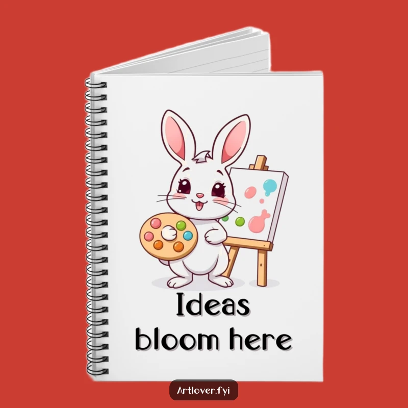 Funny Rabbit Artist Notebook: Sketch, Paint, and Giggle Your Ideas