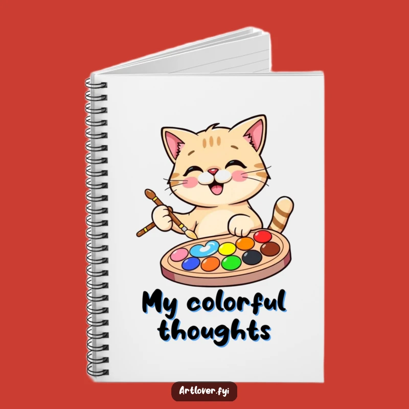 Funny Cat Artist Notebook: Cheerful Kitty Journal, a Hilarious Gift for Ideas!